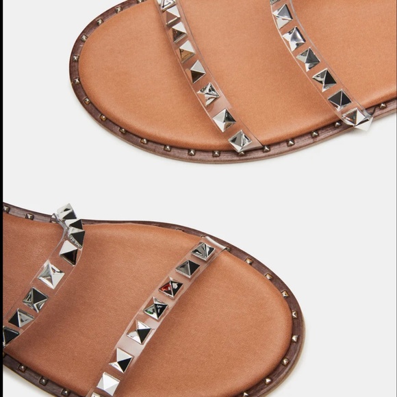 Steve Madden Clear Travel Sandal - size 8 - Picture 4 of 7